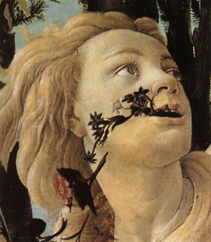 Sandro Botticelli Details of Primavera-Spring